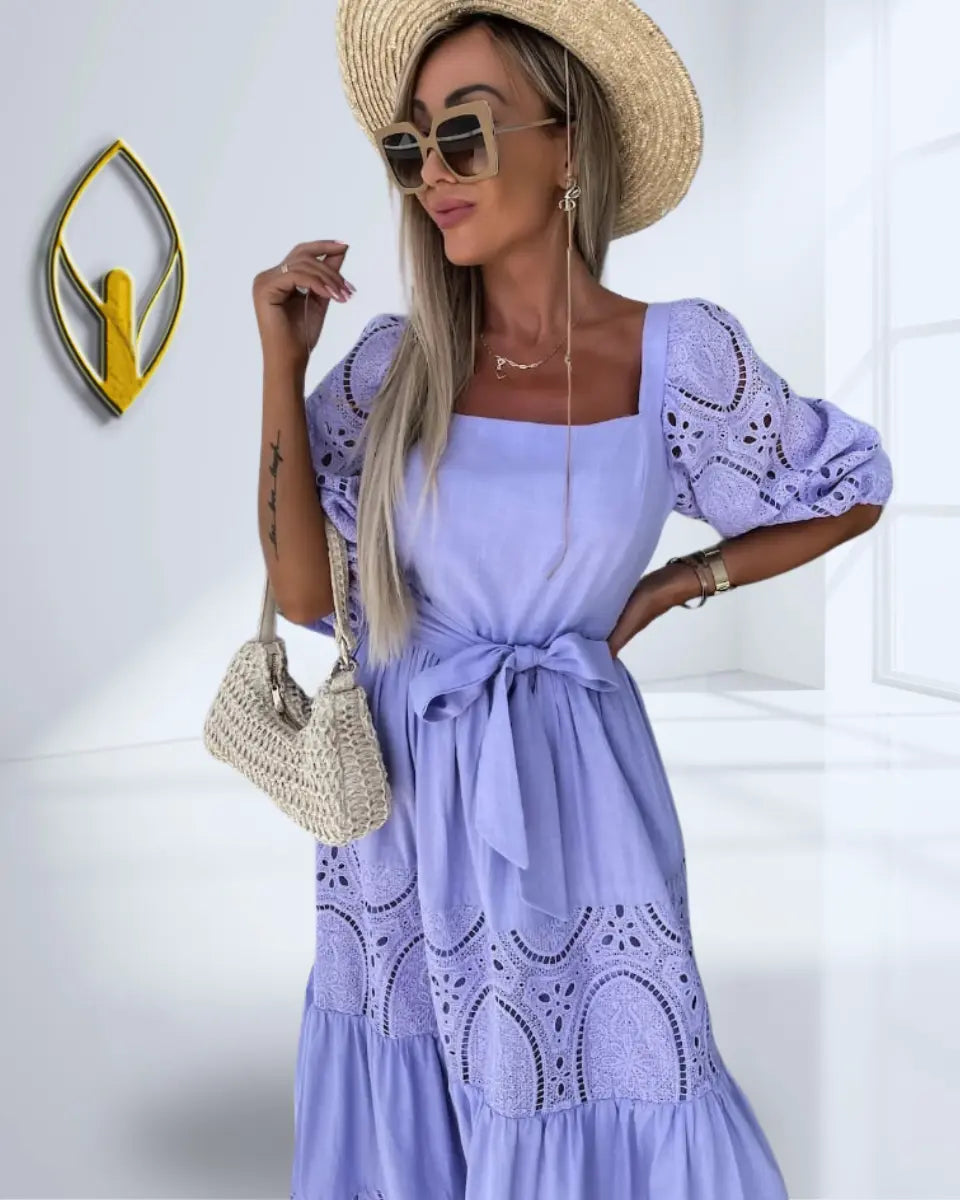 Vestido-Longo-Laise-de-Verão-Casual