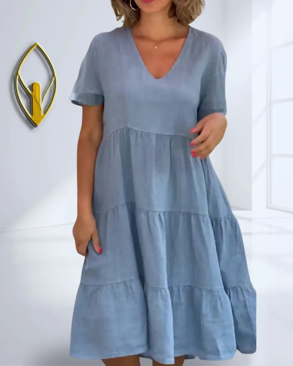 Vestido-de-Linho-Soltinho-Monocromático-Feminino